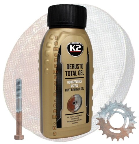 k2 rust remover gel 500 ml - professionele roest verwijderaar - roest remover - derusto 