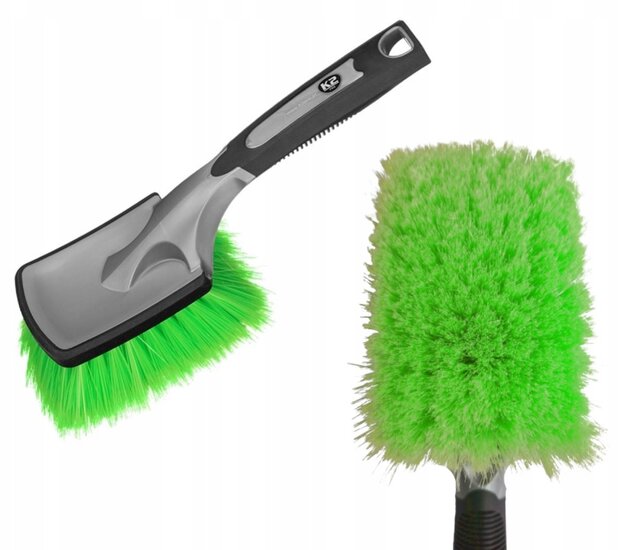 k2 handwasborstel - wasborstel - interieur borstel - autowas borstel - velgenborstel - reinigingsborstel