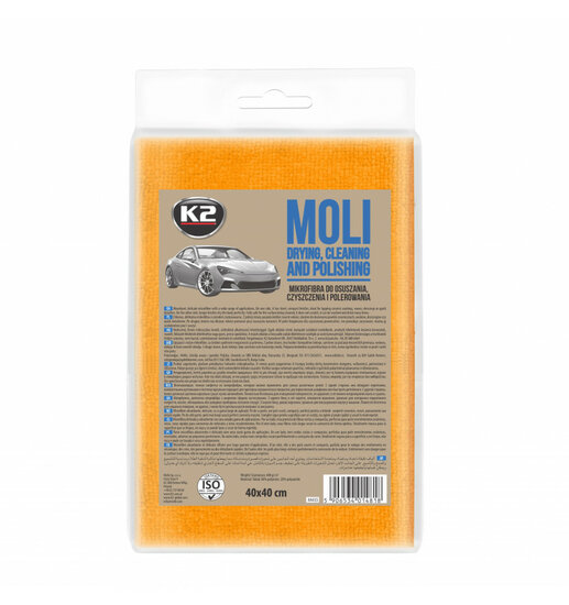 k2 mivrovezeldoek 400x400mm - poetsdoek - afdroogdoek - reinigingsdoek - microvezel doek