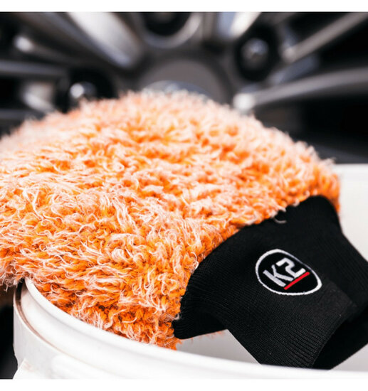 k2 mivrovezelhandschoen - poetsdoek - reinigingshandschoen - microvezel handschoen