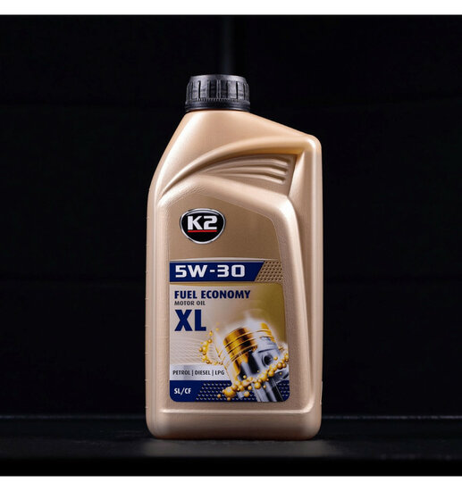 motorolie 5W-30 XL - synthetische olie 1liter - nanotech motor oil - motoroil - k2