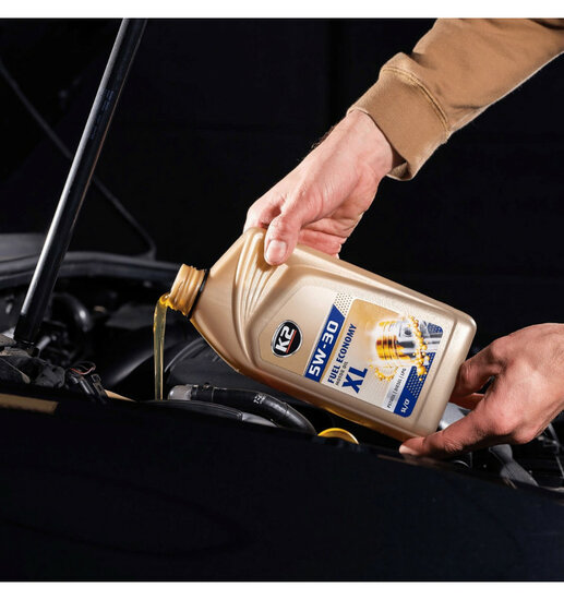 motorolie 5W-30 XL - synthetische olie 1liter - nanotech motor oil - motoroil - k2