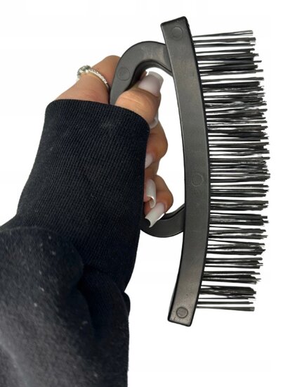 staalborstel set 7 delig - nylon - staal en messing borstels - handborstel&nbsp;- draadborstel - gmp