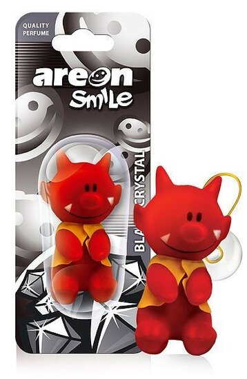 areon smile toy zwart kristal - zwart kristal autogeur - smile toy autoparfum - zwart kristal - smile toy - auto parfum