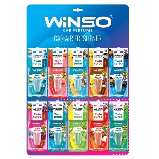 winso twin turbo zwarte diamant-artistiek autoparfum - twin turbo zwarte diamant-artistiek - zwarte diamant-artistiek - winso g