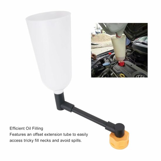 8 delig olietrechter met adapterset - trechter set in koffer - vloeistoftrechter - olie trechterset - olievuller&nbsp;