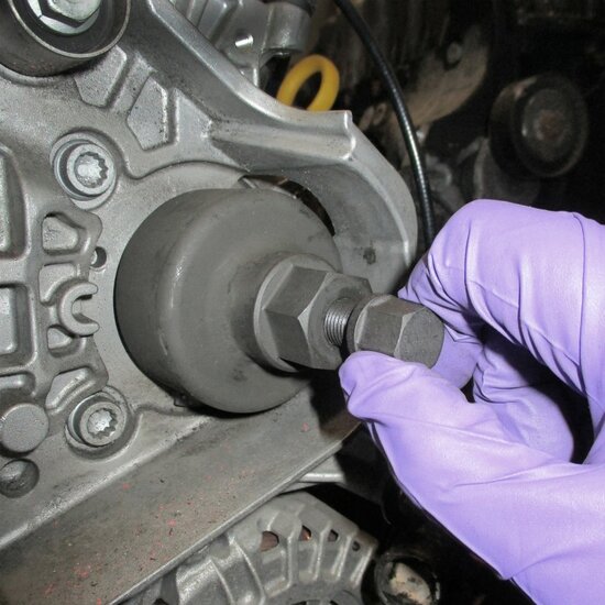 vag 1.4 - 1.6 en 2.0 tdi hogedrukpomp demontage sleutel - 15 mm en 24 mm dieselpomp trekker - brandstofpomp oem t10489 puller