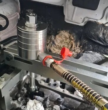 hydraulische injector trekker 17 ton - diesel injectoren trekset - pneumatische slag trekker - common rail injectortrekker&amp;#x00