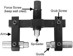 universele fuseespreider set - fusee spreider - draagarm spreider - kogelgewricht demontageset&nbsp;