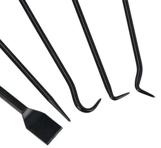 9 delig keerring trekker - haken en schrapers set - o-ringen verwijder set - pick en hook set - precisiehaak