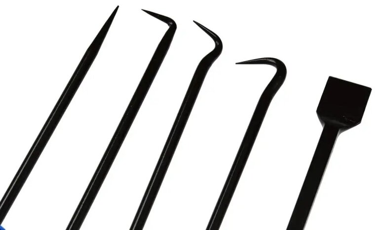 9 delig keerring trekker - haken en schrapers set - o-ringen verwijder set - pick en hook set - precisiehaak