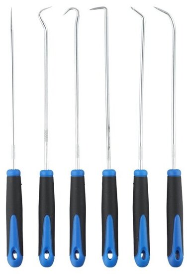 6 delig haken set - keerring trekker - o-ringen verwijder set - haakset - keerringtrekker 