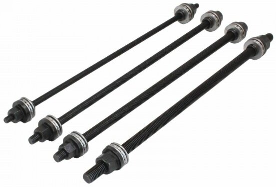 draagarm rubber (de)montage set - bus persset - kogellager pers - wiellager demontageset - keerring montage 