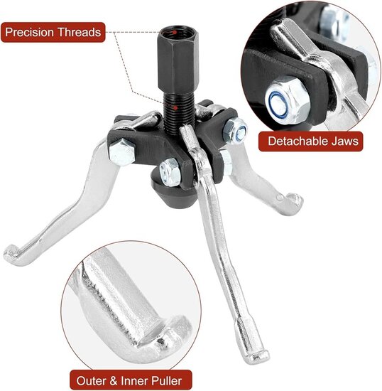 binnenlagertrekker - universele lager slagtrekker - wiellagertrekker - kogellager slag trekker