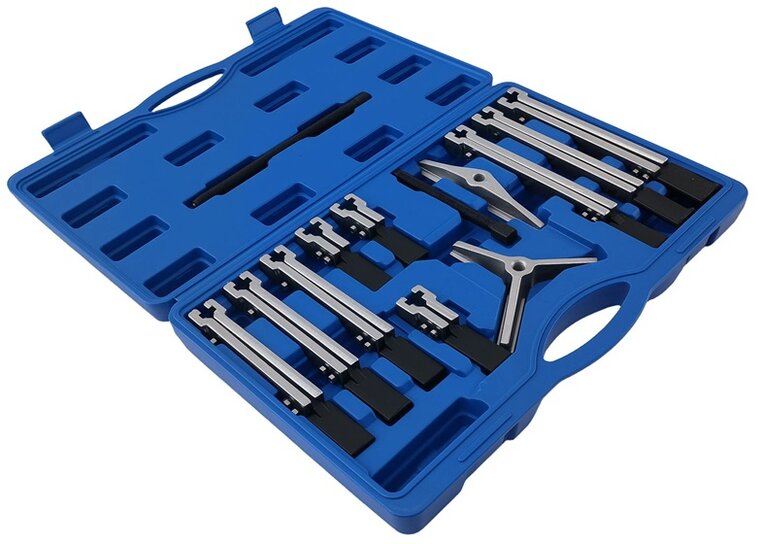 lagertrekker - binnenlager trekker - buitenlagertrekker - poelietrekker - pulley trekset 12 delig