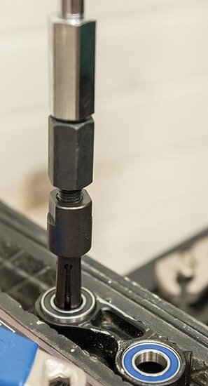 binnenlagertrekker 5 delig - wiellagertrekker - bearing puller - kogellagertekker - slagtrekker