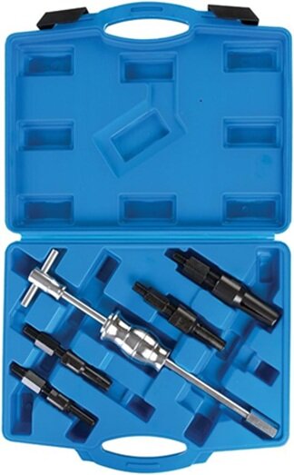 binnenlagertrekker 5 delig - wiellagertrekker - bearing puller - kogellagertekker - slagtrekker