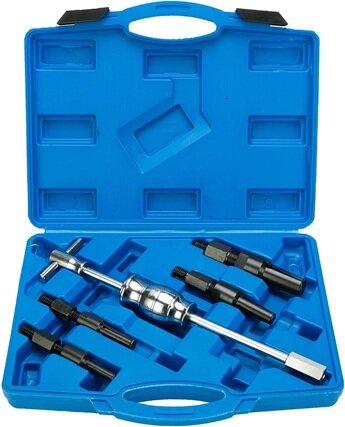 binnenlagertrekker 5 delig - wiellagertrekker - bearing puller - kogellagertekker - slagtrekker