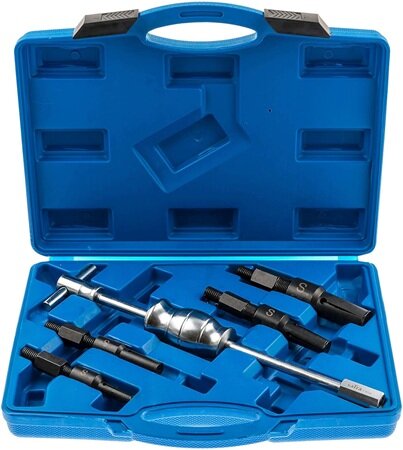 binnenlagertrekker 5 delig - wiellagertrekker - bearing puller - kogellagertekker - slagtrekker