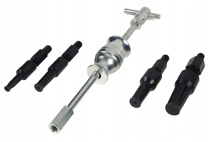 binnenlagertrekker 5 delig - wiellagertrekker - bearing puller - kogellagertekker - slagtrekker