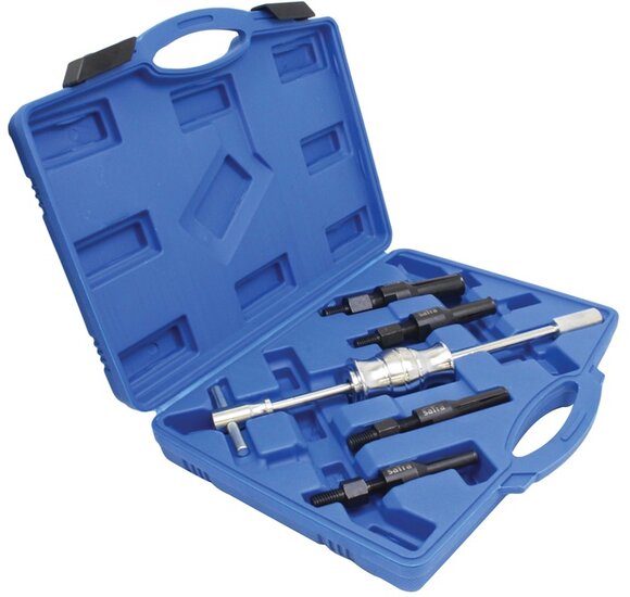 binnenlagertrekker 5 delig - wiellagertrekker - bearing puller - kogellagertekker - slagtrekker