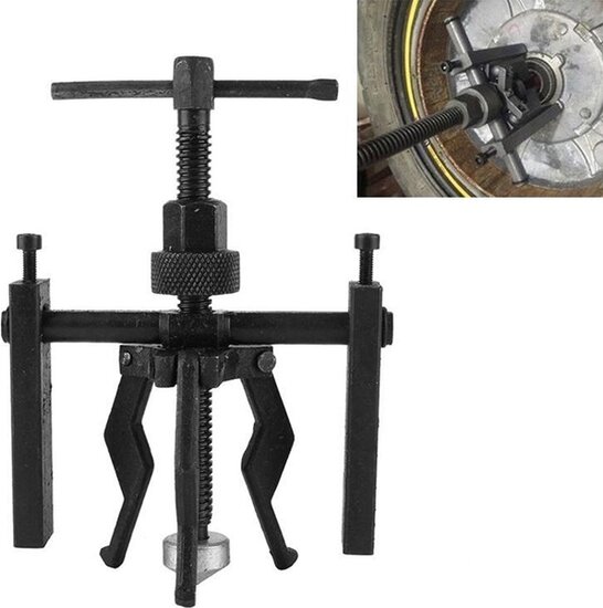 binnenlagertrekker - 12mm tot 38mm - intern - poelietrekker - 3 armige lager trekker - kogellager trekker&nbsp;