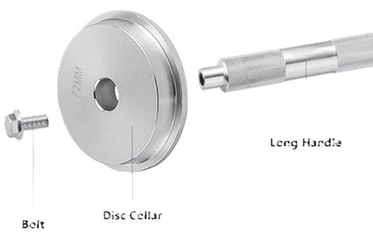 keerring montage set - 10 delig slagset lagers&nbsp;- lager montage set - wiellager pers en druk set - slagschijf - slagadapater&nbsp;