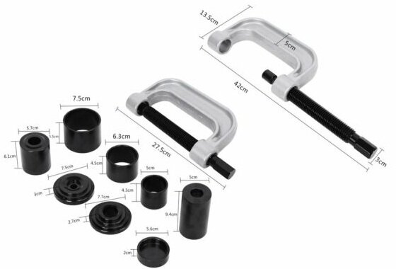 suv kogelgewricht trekker - ford - jeep - dodge&nbsp;- persbussen - lagerdruk set - fusee demontage set