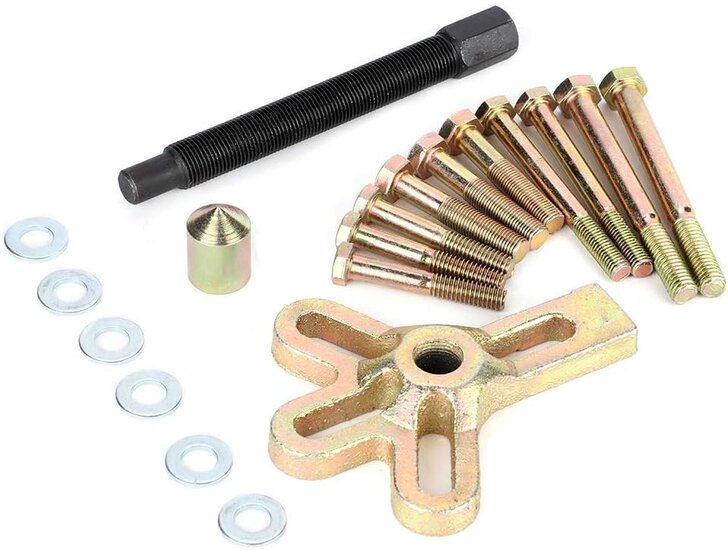 23 delige universele trekkerset -&nbsp;naaftrekker - lagertrekker - poelietrekker - wiellagertrekker - kogellagertrekker