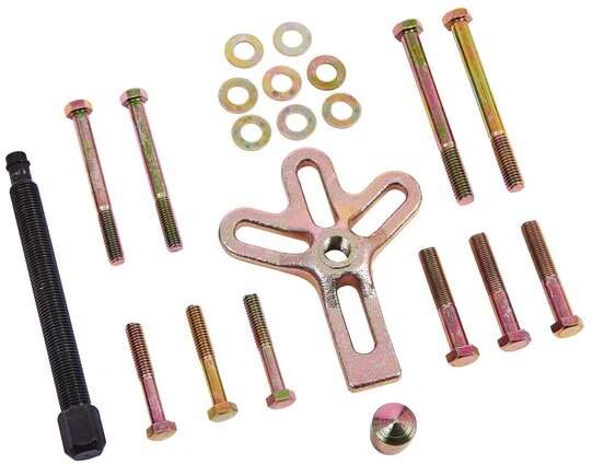 23 delige universele trekkerset -&nbsp;naaftrekker - lagertrekker - poelietrekker - wiellagertrekker - kogellagertrekker