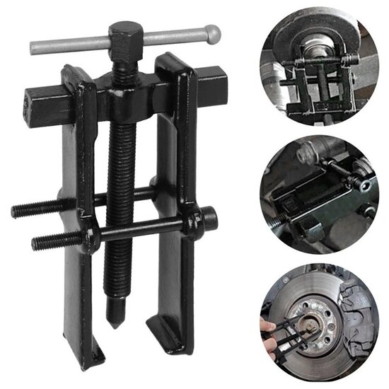 lagertrekker universeel van 35 tot 80mm - 2 beens lager trekker - kogellagertrekker - pulley trekker - poelietrekker