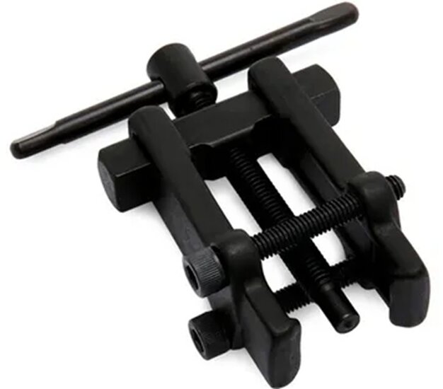 universele 2 poot lagertrekker - 38x65 mm - poelietrekker - tandwieltrekker - lager trekker - pulley trekset