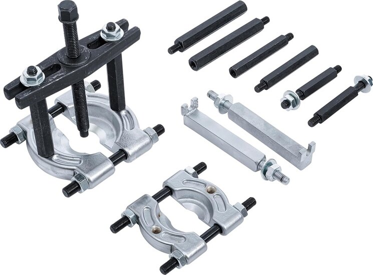 lagertrekker set 14 delig - lagerschaalset - pulley trekker - poelietrekker - naaftrekker - tandwieltrekset 