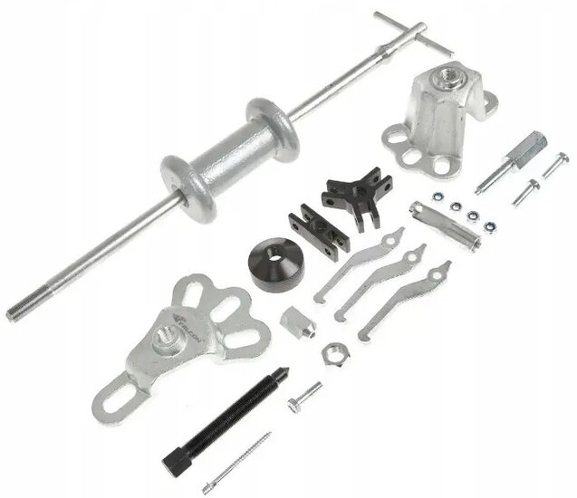 slagtrekker voor assen - 16 dlg naaftrekker - wiellager trekset - lagertrekker - wielnaaftrekker - naaf trekker&nbsp;