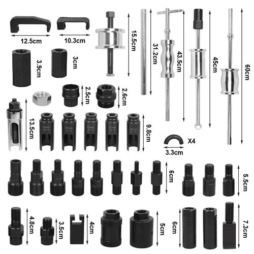 40 delige diesel verstuiver trekker - slagtrekker voor de cdi&nbsp;- injectoren trekker - injectortrekker - verstuivertrekker