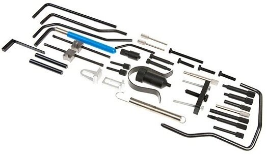 uitgebreide psa benzine en diesel afstelset - nokkenas en krukas blokkeerset - afstelset&nbsp;distributie set citro&euml;n - peugeot 