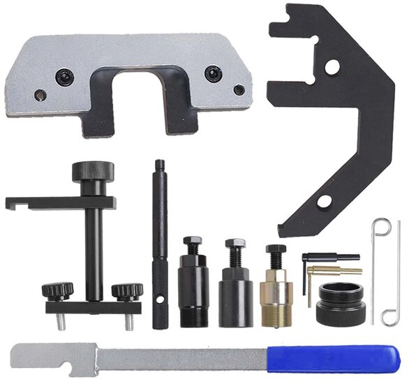 bmw - rover - opel 2.5 en 3.0 diesel m41 m51 m47 tu&nbsp;m57 tu&nbsp;204d3 m47r - nokkenas en krukas borgpen - spanrol en spanriem penn