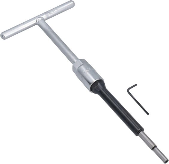 8 delige diesel verstuiverzitting reiniger -&nbsp;injector cleaner - verstuiver zitting schoonmaak set - koolstof frees - freesset