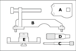 opel - vauxhall - saab -&nbsp;gm&nbsp;2.0 en 2.2 dti&nbsp;ecotec diesel blokkeerset - installeren en verwijderen nokkenas
