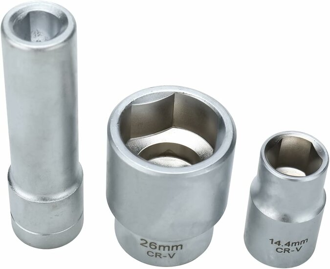 5 delig bosch diesel injectiepomp doppen set - brandstofpomp dop - injectie pomp doppen - bosch injector doppen