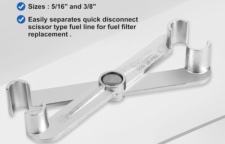 airco en brandstof leidingen demontage set - ontkoppel slangen set - brandstofleiding ontkoppeling - oliekoelerslangen 