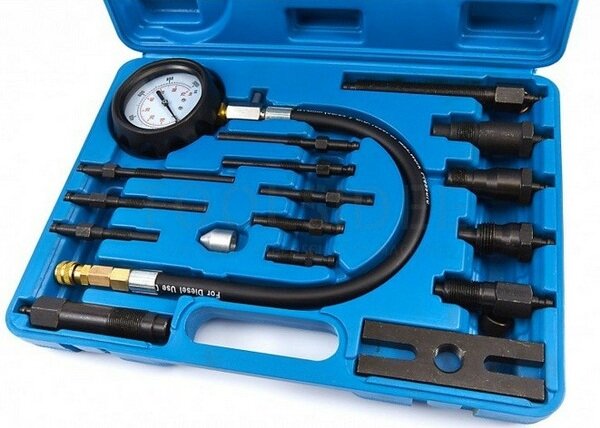 diesel compressie tester cdi - tdi&nbsp;- Bereik van 0-70bar/0-1000PSI - dieselcompressie meter - drukmeter