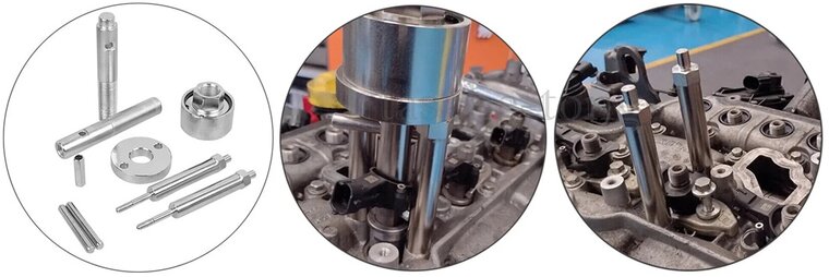 renault - nissan en opel 2.0 dci&nbsp;diesel Injector trekker - &nbsp;Injectoren puller - verstuivertrekker - verstuiver tr