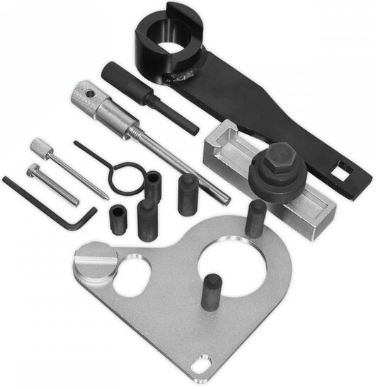 diesel 1.6 - 2.0 - 2.3 CDTi en DCi&nbsp; renault - nissan - opel - vauxhall - nokkenas uitlijn gereedschap - krukasblokkeerpe