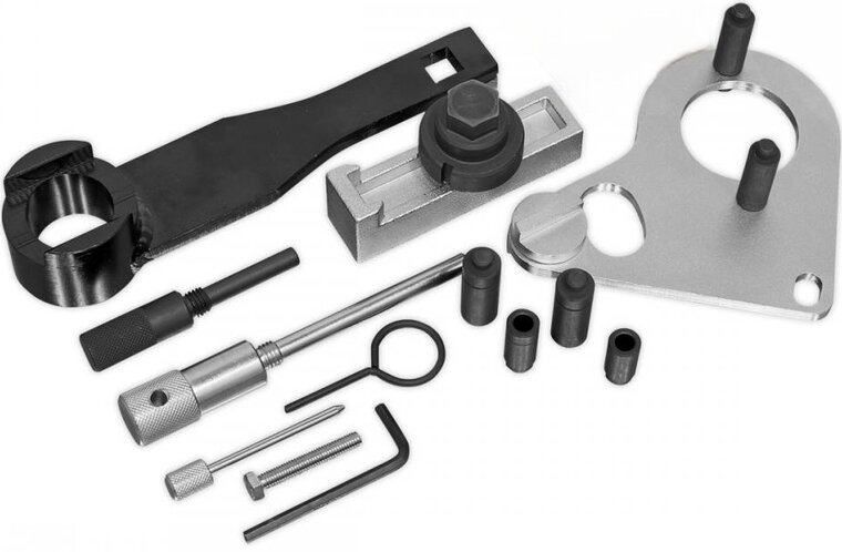 diesel 1.6 - 2.0 - 2.3 CDTi en DCi&nbsp; renault - nissan - opel - vauxhall - nokkenas uitlijn gereedschap - krukasblokkeerpe