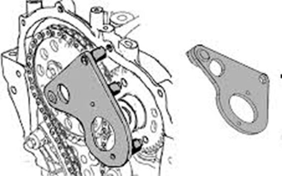 diesel 1.6 - 2.0 - 2.3 CDTi en DCi&nbsp; renault - nissan - opel - vauxhall - nokkenas uitlijn gereedschap - krukasblokkeerpe