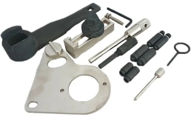 diesel 1.6 - 2.0 - 2.3 CDTi en DCi&nbsp; renault - nissan - opel - vauxhall - nokkenas uitlijn gereedschap - krukasblokkeerpe