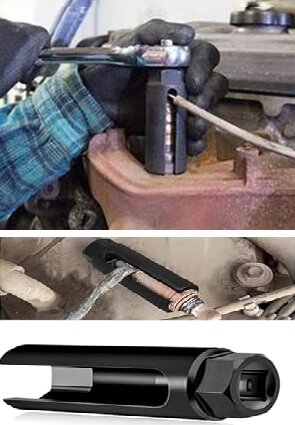 4 delig 25 -27 - 29 - 30 mm diesel injector doppen set - common rail injectordop - dieselverstuiver dop&nbsp;- brandstofsproe