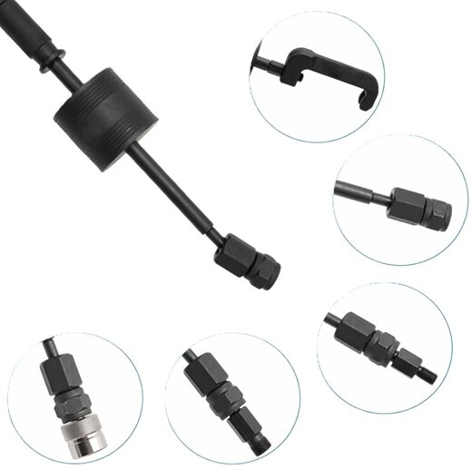 9 delige mercedes - bmw cdi&nbsp;verstuiver slagtrekker - verstuivertrekker - injectortrekker- injector trekker - injectorent