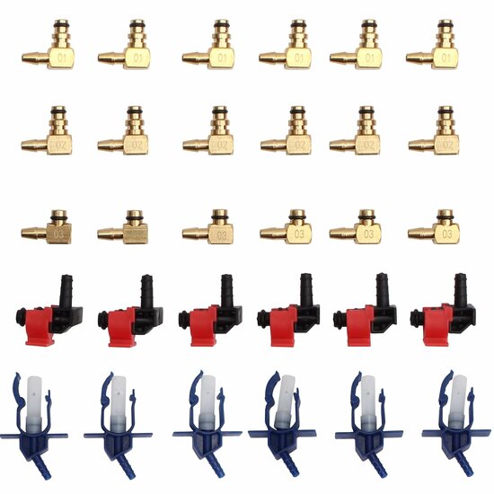 31 delig&nbsp;diesel injectie tester cdi&nbsp;motoren - commonrailtester - injectoren tester - terugloopteseter - diesel fl